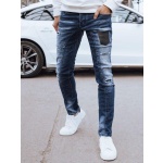 Pánske modré džínsové nohavice Dstreet UX4296