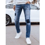 Pánske modré džínsové nohavice Dstreet UX4297