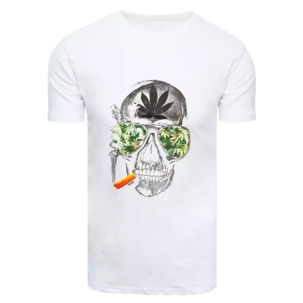 Biele štýlové tričko