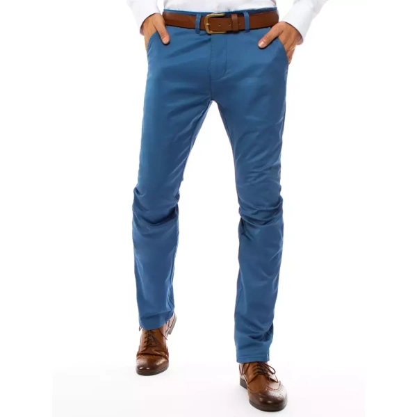 Elegantné modré chinos nohavice. skl.32