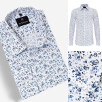 Moderná pánska košeľa v SLIM FIT strihu FloresSLIM