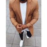Moderný pánsky kabát vo farbe camel skl.23