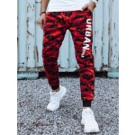 Pánske camo tepláky s potlačou