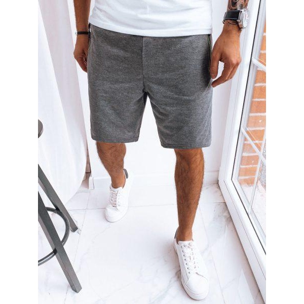 Pánske kraťasy športové Farba tmavo šedá DSTREET SX2280