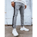 Pánske šedé tepláky Dstreet UX4196