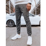 Pánske svetlošedé tepláky Dstreet UX4281