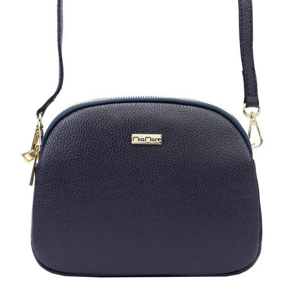 Praktická crossbody kabelka z pravej kože
