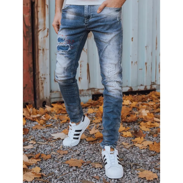 Štýlové modré džínsy skl.29