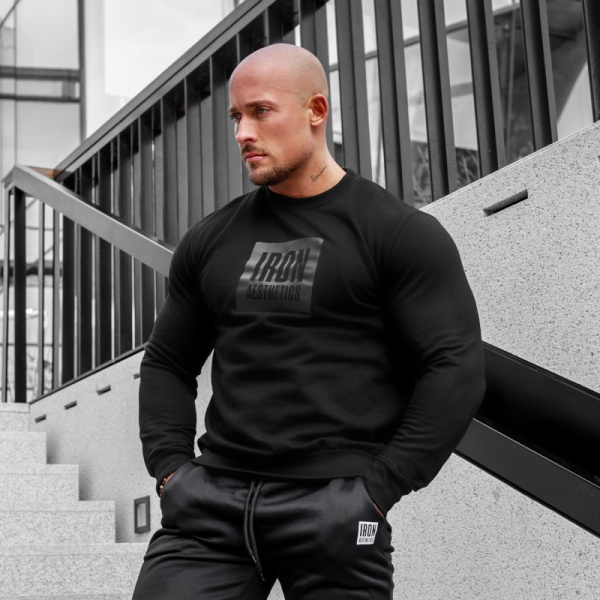 Mikina bez kapucne Iron Aesthetics Boxed