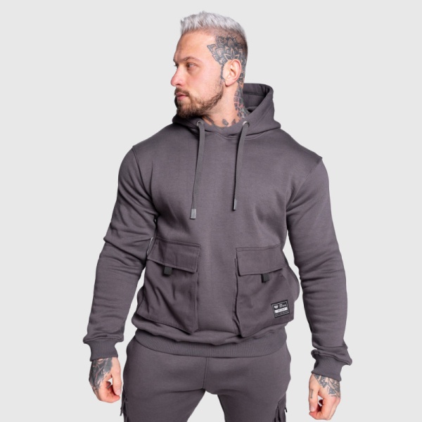 Mikina s kapucňou Iron Aesthetics Cargo Hoodie