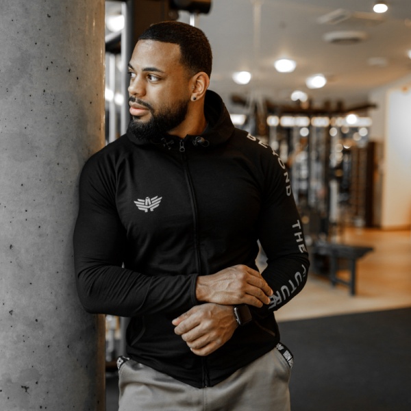 Pánska SlimFit mikina Beyond the Future