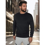 Pánska basic mikina čierna Dstreet BX5882