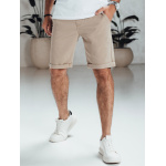 Pánske béžové kraťasy Dstreet SX2549