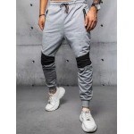 Svetlo-sivé tepláky v trendy prevedením skl.6