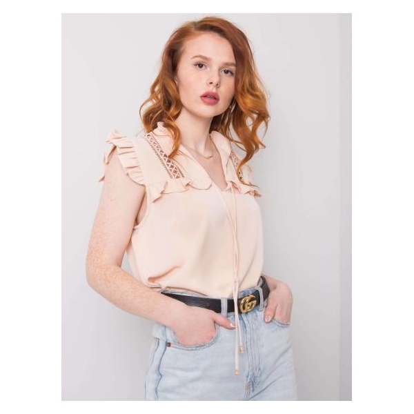 Dámska blúzka Eira OCH BELLA light beige
