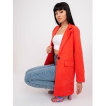 Dámska bunda z eko-semišu elegantná IRMINA coral