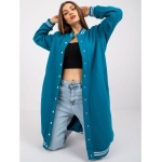 Dámska dlhá mikina Aosta RUE PARIS navy blue