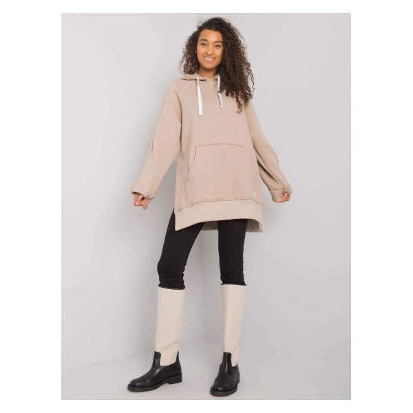 Dámska klokanová mikina Arno RUE PARIS beige