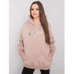 Dámska mikina Lille khaki RUE PARIS dark beige