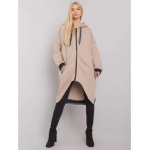 Dámska mikina s kapucňou MAYAR beige
