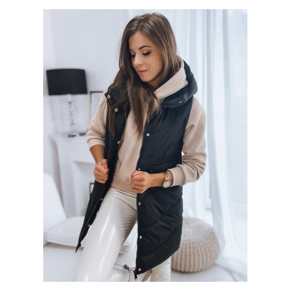Dámska prešívaná vesta GAMIS čierna