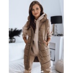 Dámska prešívaná vesta NOELIA khaki