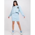 Dámska sukňová súprava BRIXEN light blue
