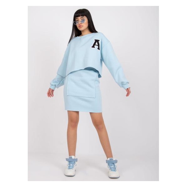 Dámska sukňová súprava BRIXEN light blue
