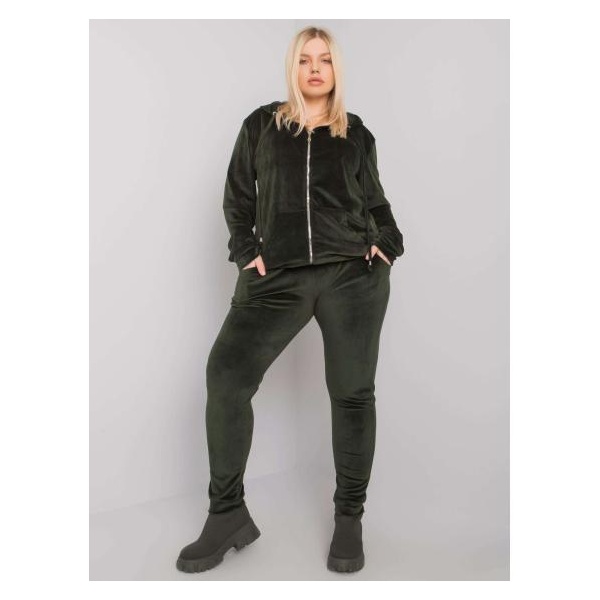 Dámska súprava plus size MICHELL khaki