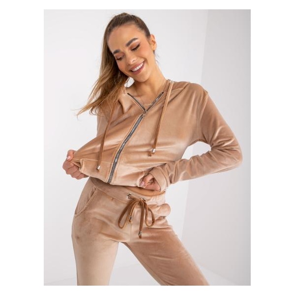 Dámska súprava s nohavicami ILARIA dark beige