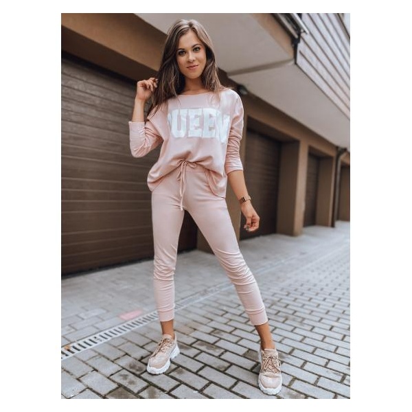 Dámska tepláková súprava QUEEN pink