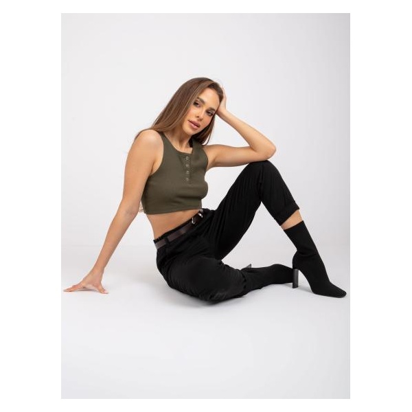 Dámske látkové nohavice ALIZEE black