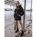 Dámske mikinové šaty EASSY čierna