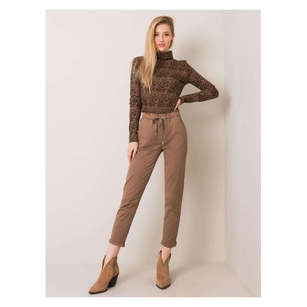 Dámske nohavice CARRIE dark beige