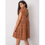 Dámske oversize šaty Eve STITCH & SOUL hnedé