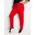 Dámske plus size tepláky SAVAGE red