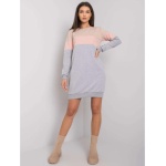 Dámske šaty Feliciana RUE PARIS beige-pink