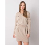 Dámske šaty Kloe RUE PARIS beige