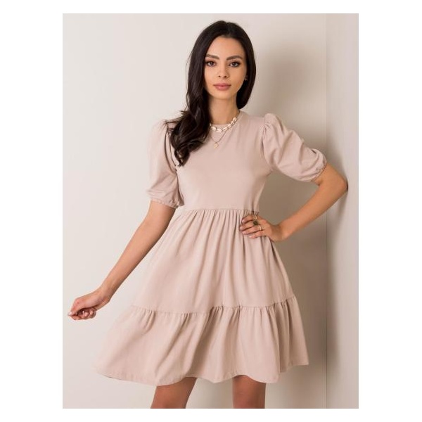 Dámske šaty Perla RUE PARIS beige