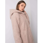 Dámsky kabát z bouclé BEVERLY beige