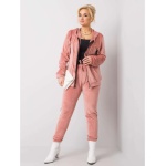 Dámsky plus size set MICHELL ružový