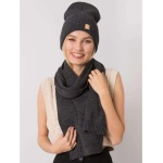 Dámsky set RUE PARIS dark grey