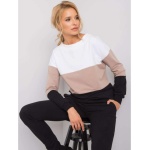 Dámsky set Sandra RUE PARIS beige-black