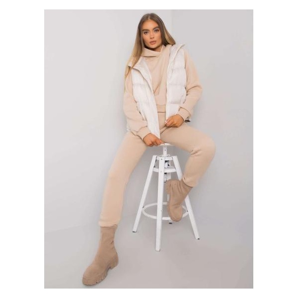 Dámsky set s vestou AYSEL light beige