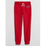 Detské tepláky fleece s logom joggers