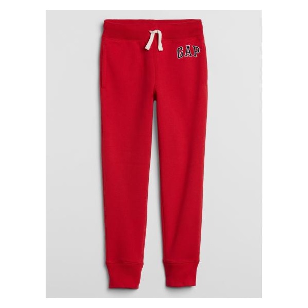 Detské tepláky fleece s logom joggers