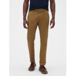 Nohavice essential khaki skinny fit GapFlex