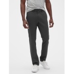 Nohavice essential khaki slim fit GapFlex