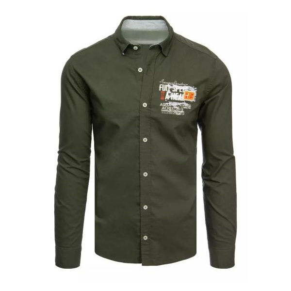 Pánska košeľa TEAM khaki