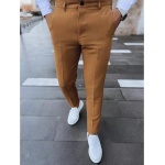 Pánske nohavice chinos LIMA hnedé